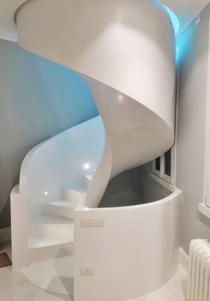 costruzione e montaggio scala elicoidale costruzione e montaggio scala elicoidale