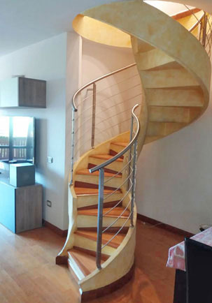 scala elicoidale costruzione su misura scala elicoidale costruzione su misura